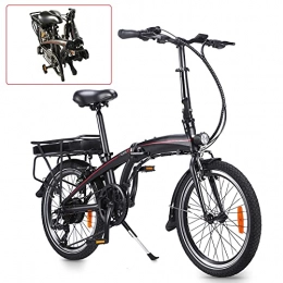CM67 Elektrofahrräder City E-Bike Electric Bike Stadt-Elektrofahrrad mit 3 Fahrmodi 20 Zoll Stadt Elektrofahrrad Geeignet für Jugendliche und Erwachsene