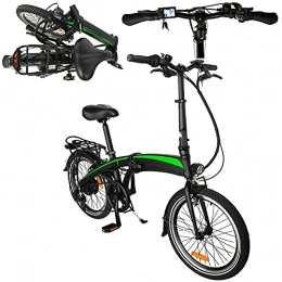 CM67 Elektrofahrräder City E-Bike Faltbares Elektrofahrrad Höhenverstellbares Elektrofahrrad Reines Faltrad mit 7-Gang-Getriebe Geeignet für Kurztrips
