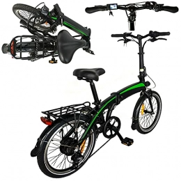 CM67 Elektrofahrräder City E-Bike Herren Elektrofahrrad Höhenverstellbares Elektrofahrrad Klappfahrrad mit austauschbarer Batterie Geeignet für Jugendliche und Erwachsene