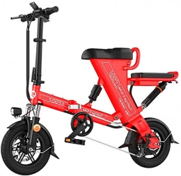 Clothes Elektrofahrräder CLOTHES Elektrisches Mountainbike, Folding Elektro-Fahrrad for Erwachsene, 20" Elektro-Fahrrad / Arbeitsweg Ebike mit 200W Motor, 36V 8Ah Batterie, Fahrrad (Color : Red)