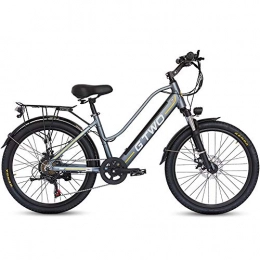 COKECO Elektrofahrräder COKECO Elektrofahrrad E-Bike, City Elektrofahrräder 350W Elektrofahrrad 26 Zoll Erwachsene Männer Und Frauen 48V9.6Ah Lithiumbatterie, Pendelt Unsichtbare Leichte Lithiumbatterie