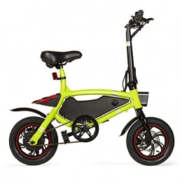 CYC Elektrofahrräder CYC Elektrofahrrad 12 Reifen Elektrisches Faltbares Fahrrad 250w Kettenschaltung mit Lithium-akku (36v 7.8ah) 250w Motor 3 Modi 25 Km / H GPS-Schloss Auto E-Bike Mountainbike Perfekt für Die Stadt, Grün