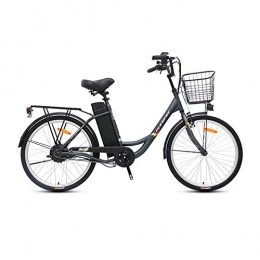 CYYC Elektrofahrräder CYYC Hochwertiges Elektrofahrrad Aus Kohlenstoffstahl Motorunterstütztes Fahrrad 10.4Ah Lithiumbatterie 36V250W Hochgeschwindigkeitsmotor-Grau