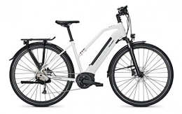 Derby Cycle Elektrofahrräder Derby Cycle Raleigh Kent 9 Bosch Elektro Fahrrad 2021 (28" Damen Trapez L / 53cm, White Glossy (Damen))
