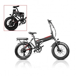 CM67 Elektrofahrräder E-Bike Klapprad 20" E Bike Fettreifen Mit 13.6Ah Batterie, 3 Fahrmodi, Ebike Elektrofahrräder, 7Gänge, Diebstahlsicherung, E-Fahrrad Mit Kotflügel und Heckrahmen.