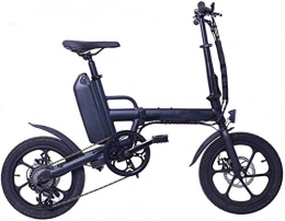 HCMNME Elektrofahrräder E-Bike Mountainbike Electric Snow Bike, 16 "Elektrofahrräder für Erwachsene, 250 Watt Aluminiumlegierung Ebikes Fahrräder Alle Gelände, 36V / 13Ah Abnehmbare Lithium-Ionen-Batterie, Berg Ebike, Blue L