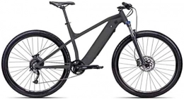 HCMNME Fahrräder E-Bike Mountainbike Electric Snow Bike, 27, 5 zoll Elektrische Boost-Bikes, 48V 10A Doppelscheibenbremse Fahrrad IP54 Wasserdichte Bewertung Sport Outdoor Radfahren Lithium Batterie Strand Cruiser für