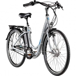 Zündapp Elektrofahrräder E Damenrad 26" E-Bike Pedelec Zündapp Green 2.7 Citybike Elektrofahrrad Fahrrad (grau, 46 cm)