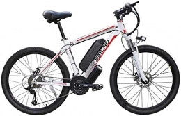 RDJM Elektrofahrräder Ebike e-Bike, 26-Zoll-Elektro-Mountainbike, 48V 10Ah 350W austauschbaren Lithium-Ionen-Akku, Magnesium-Legierung Cycling Bike, benutzt for Männer Outdoor Radfahren Reisen und Pendeln