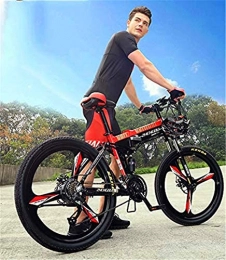 RDJM Elektrofahrräder Ebike e-bike, 90km Electric Mountain faltbare bycicles -26" Adult Doppelscheibenbremse und Full Suspension Bike, 48V 14.5Ah 400W E-Bike mit Aluminiumlegierung und Smart LED Meter, 27 Geschwindigkeit