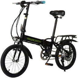 Generic Elektrofahrräder Elektrische E-Bikes, 18-Zoll-Elektrofahrräder, tragbares Klappfahrrad 48V9A Aluminiumlegierung für Erwachsene, Sport, Outdoor