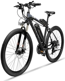 Generic Elektrofahrräder Elektrische E-Bikes, elektrisches Mountainbike für Erwachsene, 26-Zoll-Elektrofahrrad 250 W, 36 V, 10 Ah, Abnehmbarer Lithium-Ionen-Akku mit großer Kapazität, 21-Gang-Schaltung mit Rücksitz