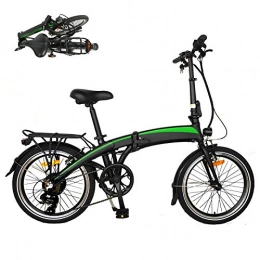 CM67 Elektrofahrräder Elektrisches Fahrrad Adult Ebike 50 km Ausdauer Elektrofahrrad für Erwachsene Klappfahrrad mit austauschbarer Batterie Geeignet für Kurztrips