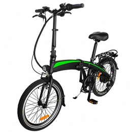 CM67 Elektrofahrräder Elektrisches Fahrrad Faltbares Elektrofahrrad Elektrischer Stadtfahrrad-LCD-Bildschirm Klappfahrrad mit austauschbarer Batterie Geeignet für Erwachsene Männer und Frauen
