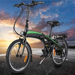 CM67 Elektrofahrräder Elektrisches Fahrrad Faltbares Elektrofahrrad Höhenverstellbares Elektrofahrrad Faltrad für Erwachsene mit 36V / 7, 5AH Batterie Geeignet für Jugendliche und Erwachsene