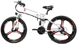 Fangfang Fahrräder Elektrisches Mountainbike, Folding Elektro-Bike for Erwachsene, drei Modi Reit Assist E-Bike Berg elektrisches Fahrrad 350W Motor, LED-Anzeige Elektro-Fahrrad pendeln Ebike, bewegliche leicht zu verst