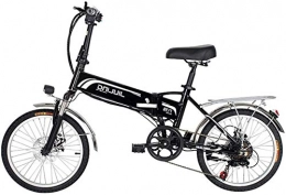 Fangfang Elektrofahrräder Elektrofahrrad, 20-Zoll-Elektro-Fahrrad for Erwachsene, faltbares elektrisches Fahrrad / Elektro Commuting Bike mit 48V 10.5 / 12.5Ah Batterie und Professional 7 Geschwindigkeit Gears, Fahrrad