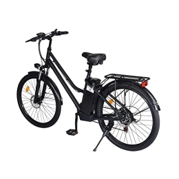 Estefanlo Fahrräder Elektrofahrrad 26 Zoll Pedelec E-Citybike E-Bike Elektrofahrrad ​Fahrrad Elektro Pedelec City Elektrofahrräder mit 36V 10Ah Lithium-Akku, Pedelec Elektrofahrräde ​E-Fahrrad für Erwachsene