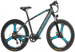 Fangfang Fahrräder Elektrofahrrad, 27, 5-Zoll-Elektro-Bikes, 48V10A Mountainbike Variable Speed-Boost-Fahrrad Männer Frauen, Fahrrad (Color : Blue)