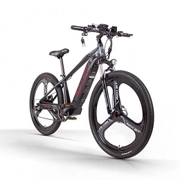 RICH BIT Fahrräder Elektrofahrrad, 29'' Hydraulische Scheibenbremse Erwachsene Elektro-Mountainbike mit 48V / 10Ah Lithium-Ionen-Akku, 500W Motor und Shimano 7 Gang