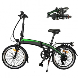 CM67 Elektrofahrräder Elektrofahrrad Electric Bike 50 km Ausdauer Elektrofahrrad für Erwachsene Faltrad für Erwachsene mit 36V / 7, 5AH Batterie Geeignet für Kurztrips