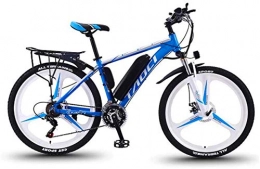 Fangfang Fahrräder Elektrofahrrad, Erwachsene Elektrische Mountainbikes, 36V Lithium-Batterie Aluminiumlegierung, Multifunktions-LCD-Anzeige 26-Zoll-Elektrofahrrad, 30 Geschwindigkeit, Fahrrad