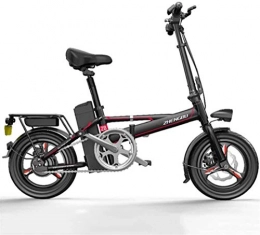 Lamyanran Elektrofahrräder Elektrofahrrad Faltbares E-bike Folding Leichte elektrisches Fahrrad 400W High Performance Hinteres Antriebsmotorleistung Assist Aluminium elektrisches Fahrrad Höchstgeschwindigkeit von bis zu 20 Meil
