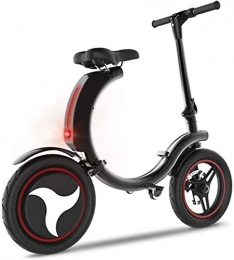 Lamyanran Elektrofahrräder Elektrofahrrad Faltbares E-bike Kleiner Folding Lithium-Batterie for Elektrofahrräder.Adult zweirädrigen Fahrrad.Die Höchstgeschwindigkeit liegt bei 18 km / H und 14-Zoll-Luftreifen (94 * 110cm)