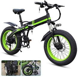 WJSWD Elektrofahrräder Elektrofahrrad für Erwachsene, faltbar, 50, 8 cm (20 Zoll), E-Bike mit 350 W Motor, starker Widerstand, leise, 7-Gang-Schaltung.