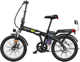 HCMNME Elektrofahrräder Elektrofahrrad Mountainbike 20 "Faltendes elektrisches Fahrrad mit abnehmbarer großer Kapazität Lithium-Ionen-Batterie (48V 250W), 3 Reitmodi, Dual-Scheibenbremsen Elektrische Fahrrad-Lithium-Batterie