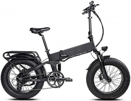 HCMNME Fahrräder Elektrofahrrad Mountainbike 20 Zoll 500 Watt Falten Elektrische Fahrrad-Kreuzfahrt-Steuerung 48V 11.6AH bürstenlose Motorabnehmbare Lithium-Batterie 8 Geschwindigkeit kinetische Energieerregung Fahrra