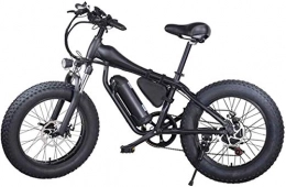 HCMNME Elektrofahrräder Elektrofahrrad Mountainbike Electric Snow Bike, 20 '' Electric Mountainbike Abnehmbare große Kapazität Lithium-Ionen-Batterie (48 V 500 W), elektrisches Fahrrad 21 Geschwindigkeitszahnrad Drei Arbeits