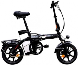 HCMNME Elektrofahrräder Elektrofahrrad Mountainbike Elektrisches Fahrrad für Erwachsene 14 in faltendes elektrisches Fahrrad mit 48V / 20Ah Abnehmbare Lithium-Ionen-Batterie für die Stadt Pendeln im Freien Radfahren Reisen t