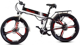 Fangfang Elektrofahrräder Elektrofahrrad, Schnelle E-Bikes for Erwachsene Elektro-Mountainbike faltbar, 26-Zoll-Adult-elektrisches Fahrrad, Motor 350W, 48V 10.4Ah Wiederaufladbare Lithium-Batterie, Sitz verstellbar, tragbare F