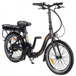 Fafrees Elektrofahrräder Fafrees 20F054 E-Bike 20 Zoll 250W 25km / h, E Bike Herren Elektrisches Fahrrad mit 3.0 Zoll Ultra-Reifen für Erwachsene, Citybike Pendler Elektrofahrrad, 36V / 10AH Hochleistung Elektrik-Assist-System