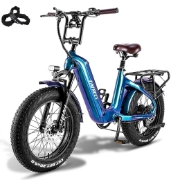 Fafrees Elektrofahrräder Fafrees F20 Master [ OFFIZIELL ] E-Bike 20 Zoll Fatbike, Ebike Akku 48V 22, 5AH / 1080Wh bis 160km, 60N.m E Mountainbike Herren Shimano 7S, Elektrofahrrad Fat Bike Hydraulische Scheibenbremsen