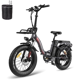 Fafrees Elektrofahrräder Fafrees F20 MAX E-Bike Klapprad 20 Zoll bis 150 kg Elektrofahrräder Damen, Fatbike Ebike Mountainbike Herren 48V 22, 5AH Samsung-Batterie, Elektro Klapprad 54 N.m, Elektrische Fahrrad Shimano 7S