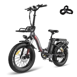 Fafrees Elektrofahrräder Fafrees F20 Max E-Bike Klapprad, 20 Zoll Elektrofahrrad, 48V 22.5Ah Akku, 4.0" Fette Reifen E-Fahrrad, Faltbares City E Bike Shimano 7S, Pedelec E-citybike für Erwachsene, Grau