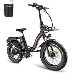 Fafrees Elektrofahrräder Fafrees F20 MAX Fahrrad E Bike Herren Mountainbike 20 Zoll, Ebike Klapprad Fatbike 48V 22, 5AH Akku, Elektrofahrräder 54 N.m, Damen E-Bike Klapprad Shimano 7S, Elektrofahrrad Klappbar für Erwachsene