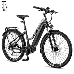 Fafrees Elektrofahrräder Fafrees FM8 E-Bike 27.5" Elektrofahrrad 250W 36V 14.5Ah Akku City Bike LCD-Display mit APP-Steuerung und USB-Anschluss, E-Mountainbike Shimano 9-Gang-Schaltung 100-120KM