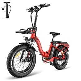 Fafrees Elektrofahrräder Fafrees [ Offiziell F20 MAX Fatbike Ebike Klapprad 20 Zoll mit 48V 22, 5AH Akku, E Bike Mountainbike Herren Bremslicht Shimano 7S, Damen Elektrofahrrad Klappbar, Fahrrad 150kg 54N.m für Erwachsene