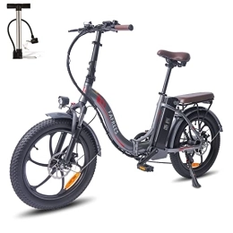 Fafrees Elektrofahrräder Fafrees [ Offiziell F20-PRO E Bike Klappbar Fatbike mit 36V 18AH Akku, E-Bike 20 Zoll Damen Elektrisches Fahrrad 250W, Ebike Fahrrad 25km / h Mountainbike Herren, Fat Bike Pedelec Shimano 7S 150kg