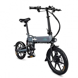 Fiido Elektrofahrräder FIIDO D2 Ebike Faltbares elektrisches Fahrrad faltendes Moped-elektrisches Fahrrad Efahrrad für Erwachsenen (D2-7.8Ah - Dunkelgrau)