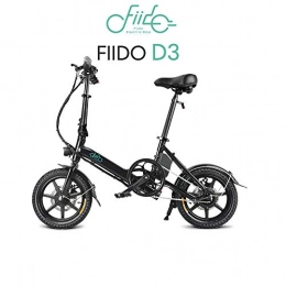 Fiido Elektrofahrräder FIIDO D3 E Fahrrad, faltbares Elektrofahrrad mit 36 V 7, 8 Ah Batterie 14-Zoll-Klapp-Elektrofahrrad mit 3 intelligenten Fahrradmodi fr das Training im Freien(schwarz)