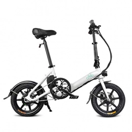 Fiido Elektrofahrräder FIIDO D3 Elektrofahrrder Zusammenklappbares E-Bike 250W Elektrofahrrad 14 Elektrofahrrad mit 36V / 7, 8AH Lithium-Ionen-Batterie fr Erwachsene und Jugendliche