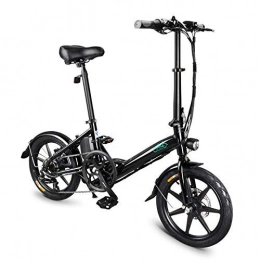 Fiido Elektrofahrräder FIIDO D3 Schaltversion Ebike Faltbares Elektrofahrrad Faltbares Moped Elektrofahrrad E-Bike für Erwachsene (D3s - 7.8Ah - Schwarz)