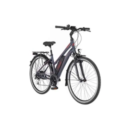 Fischer Elektrofahrräder FISCHER Damen - Trekking E-Bike ETD 1806.1, Elektrofahrrad, dunkel anthrazit matt, 28 Zoll, RH 44 cm, Hinterradmotor 45 Nm, 48 V / 557 Wh Akku