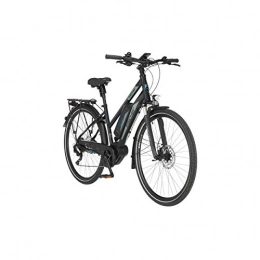 Fischer Elektrofahrräder FISCHER Damen - Trekking E-Bike ETD 1861.1, Elektrofahrrad, schwarz matt, 28 Zoll, RH 44 cm, Mittelmotor 80 Nm, 48 V Akku