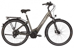 Fischer Elektrofahrräder Fischer E-Bike City  CITA 6.0i, platingrau matt, 28 Zoll, RH 44 cm, Brose Mittelmotor 50 Nm, 36V Akku im Rahmen