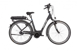 Fischer Elektrofahrräder FISCHER E-Bike City ECU 1860, Schwarz, 28", RH 44 cm, Mittelmotor 48 V / 557 Wh